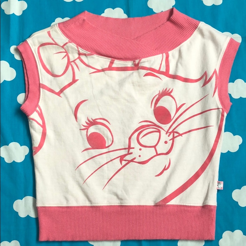 Disney Marie sleeveless tee